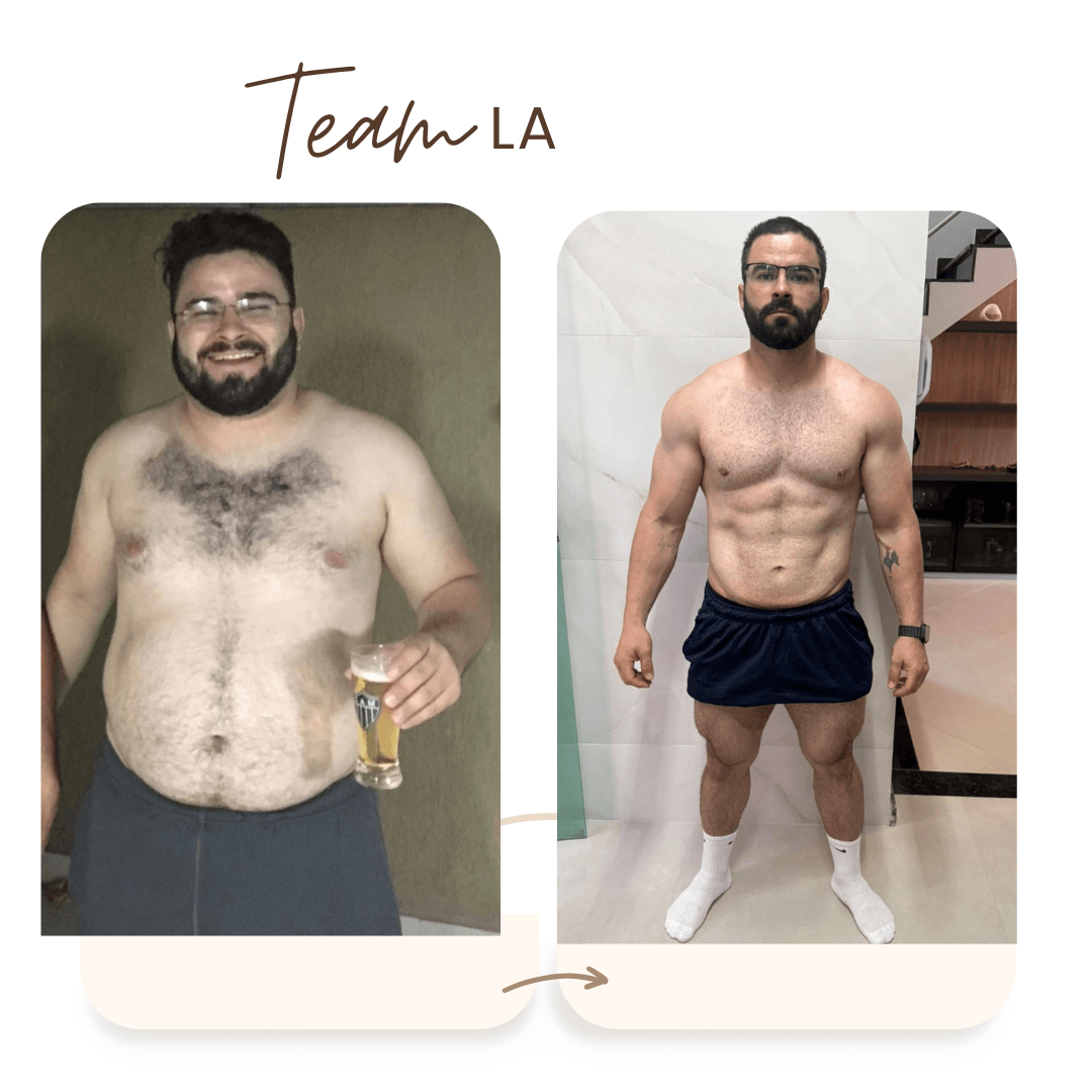 Antes x Depois - Transformação 1