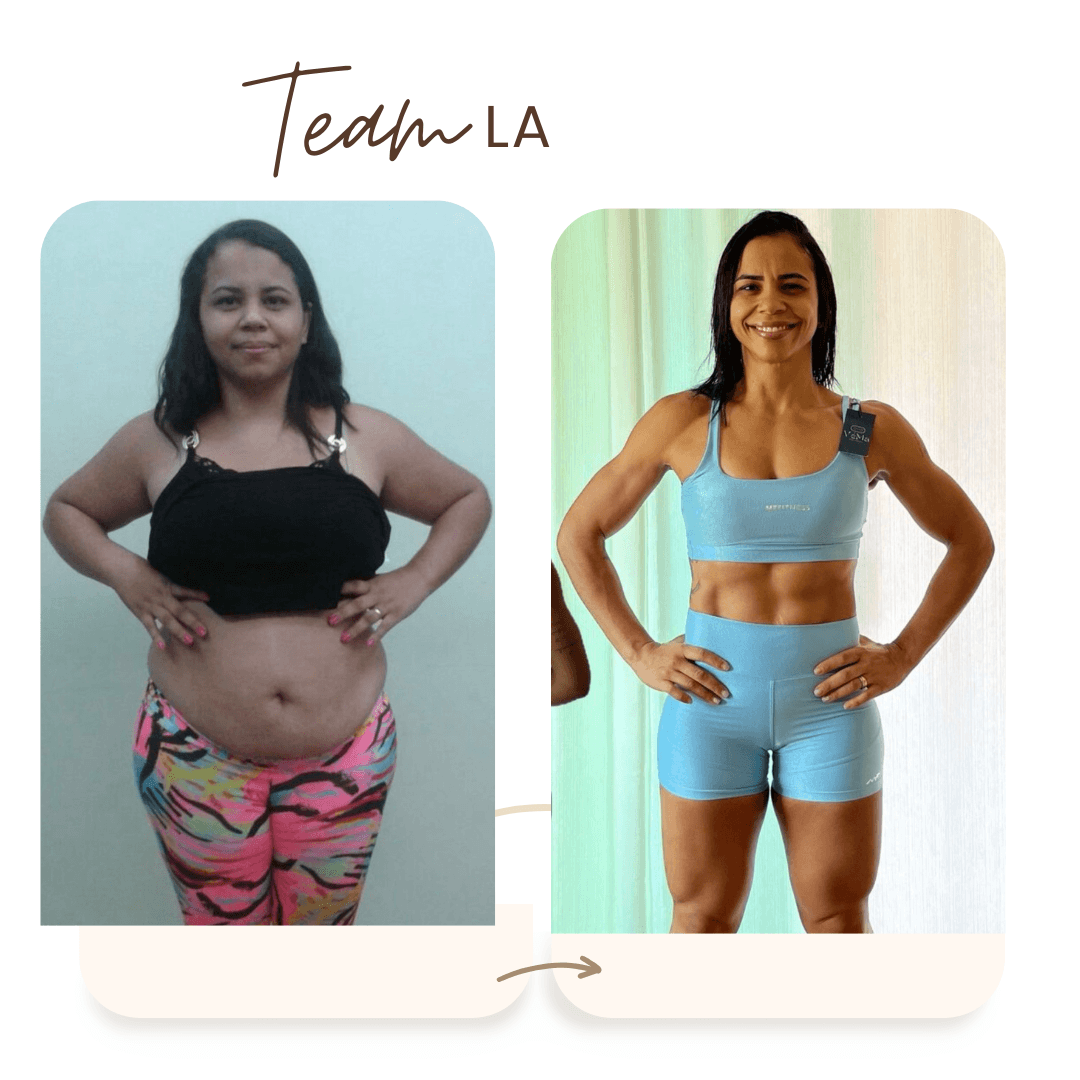 Antes x Depois - Transformação 4