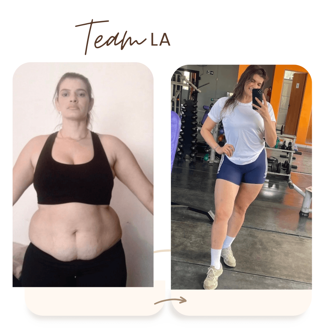 Antes x Depois - Transformação 6