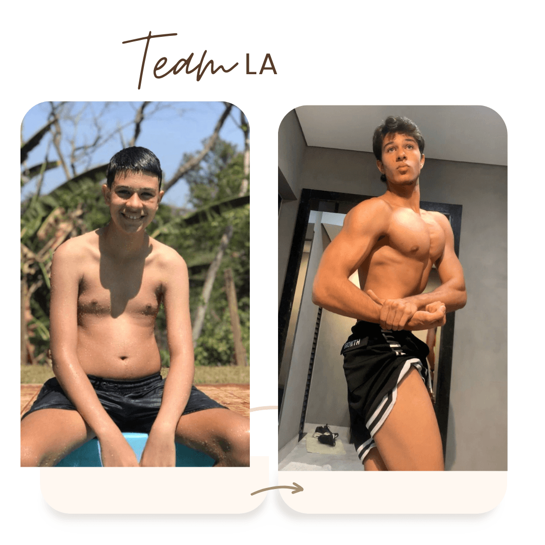 Antes x Depois - Transformação 8