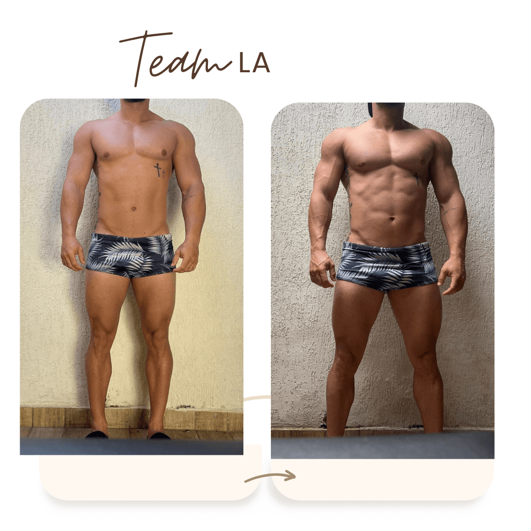 Antes x Depois - Transformação 10