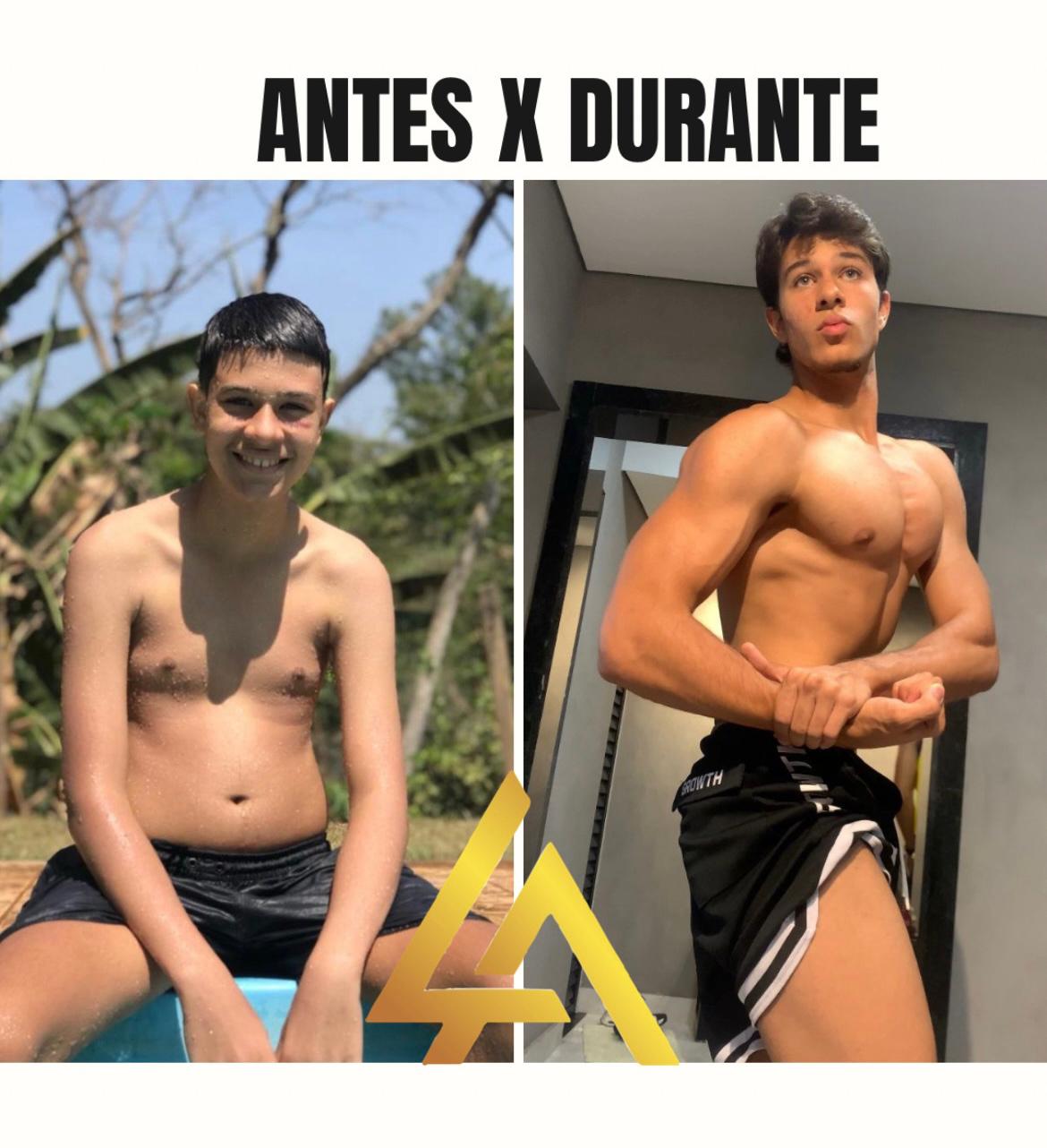 Antes x Durante - Transformação 7